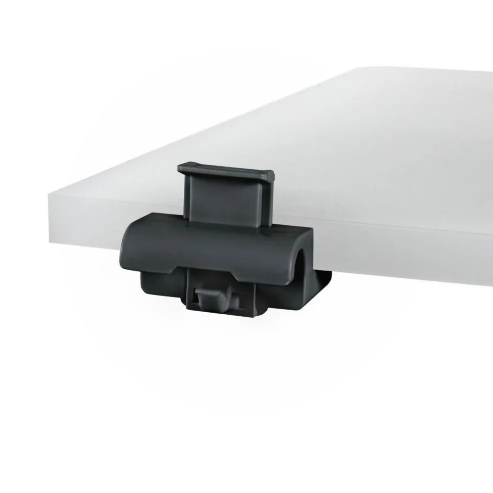 DWS Tafelblad ophangrail zwart