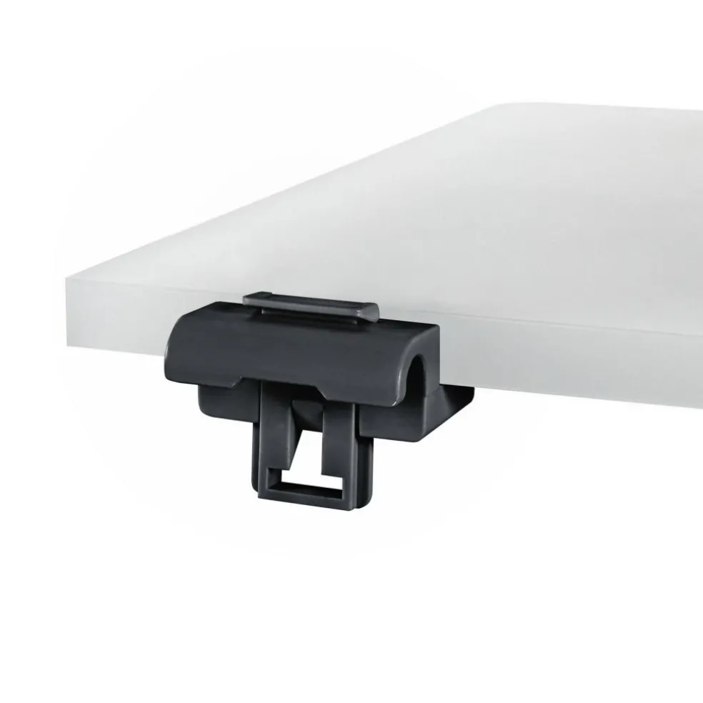 DWS Tafelblad ophangrail zwart