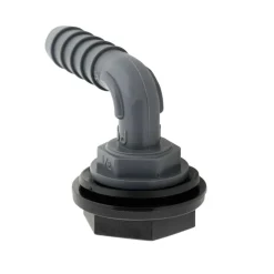 DWS tankdoorvoer haaks 12 mm 1/2"