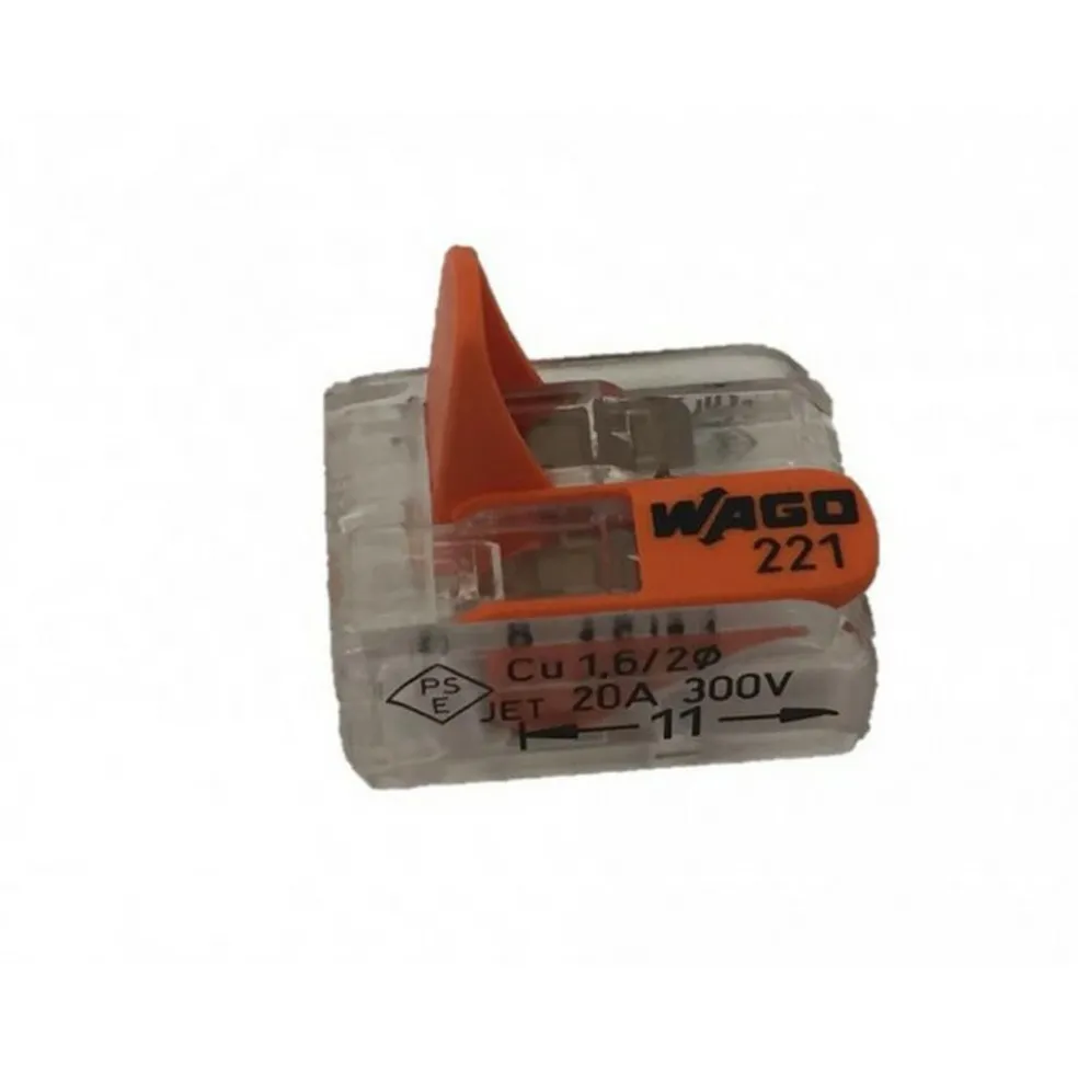 DWS Wago Compact 2-voudige lasklem 0,14 - 4 mm² per 5 stuks