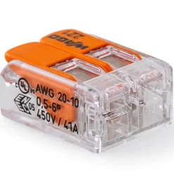 DWS Wago Compact 2-voudige lasklem 0,5 - 6 mm²  per 5 stuks
