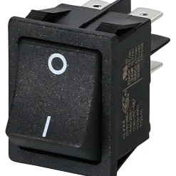 DWS Wipschakelaar 16A 30 x 22 mm zwart