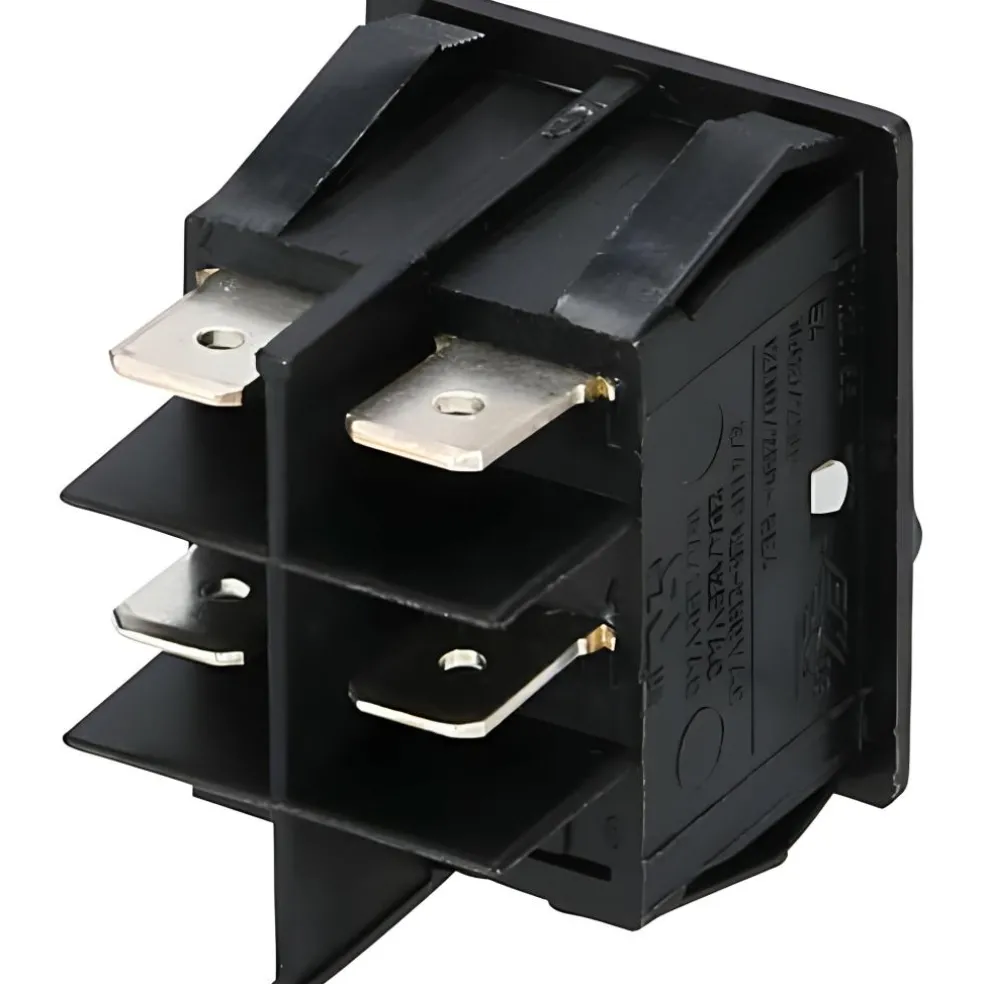 DWS Wipschakelaar 16A 30 x 22 mm zwart