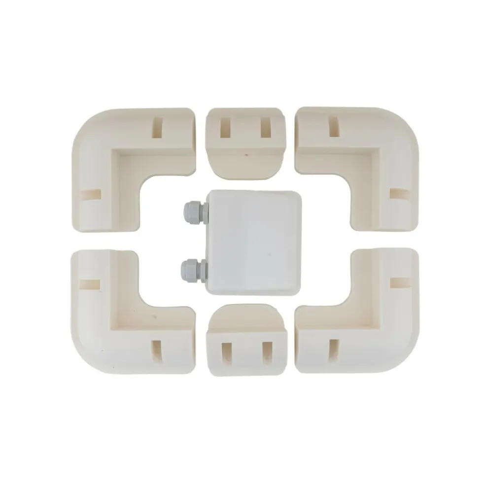 DWS Zonnepaneel montageset 7-delig wit