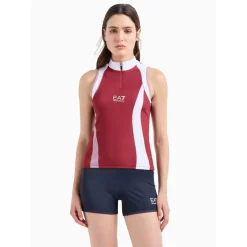 EA7 6DTH57-TJ04Z tennis tanktop dames red