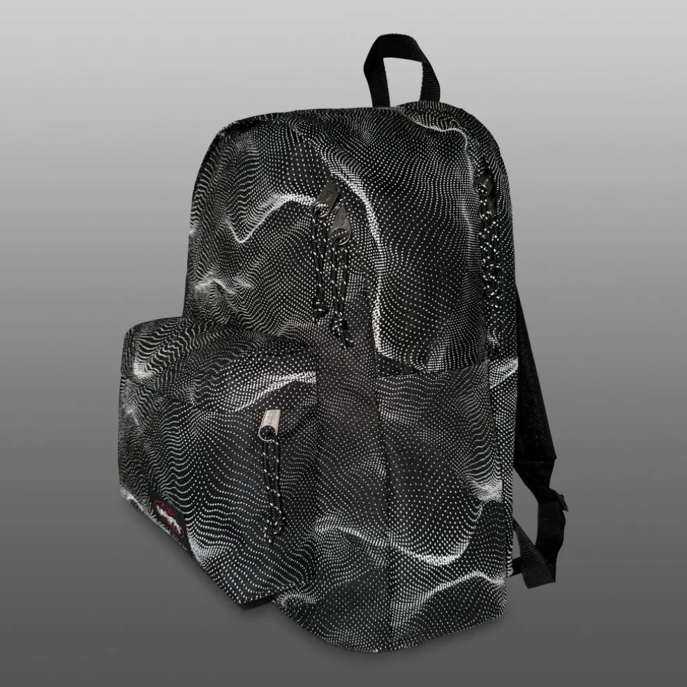 Eastpak Day Office 17 inch laptop rugzak 31 liter refleks dots black