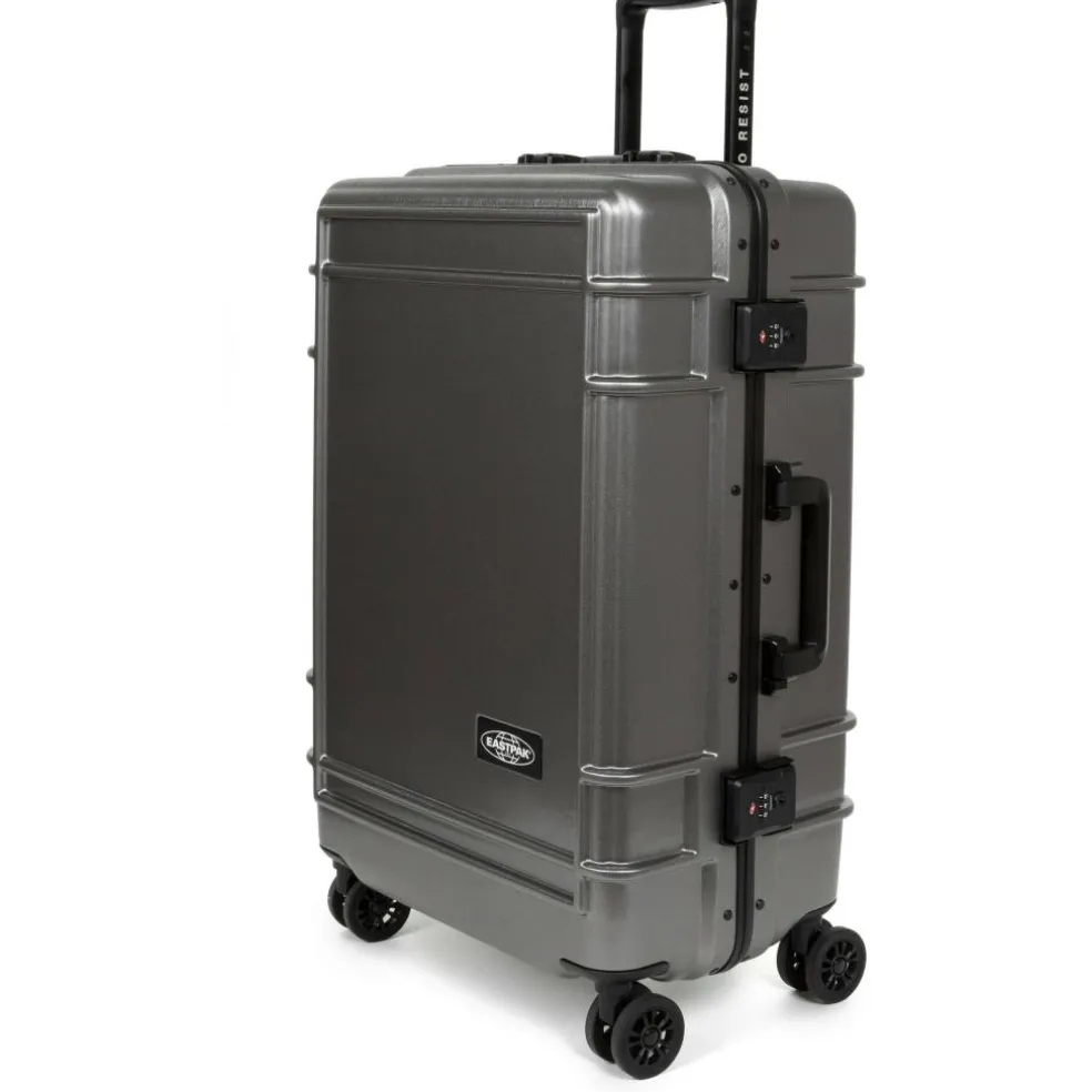 Eastpak Resist'r L koffer brushed metal