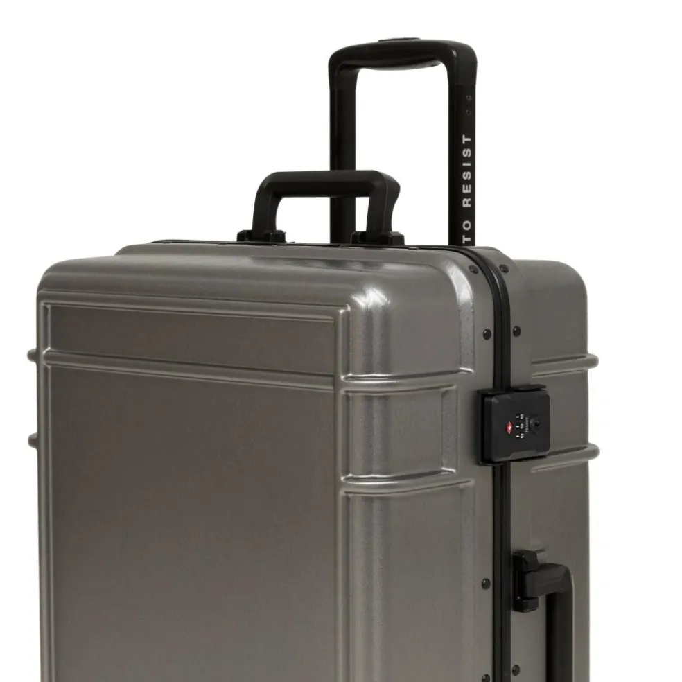 Eastpak Resist'r L koffer brushed metal