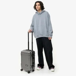 Eastpak Resist'r S koffer brushed metal