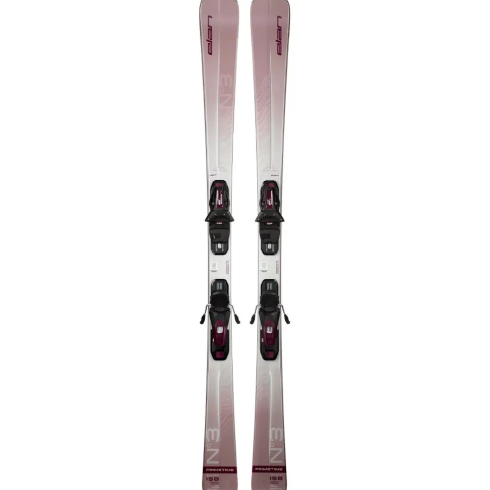 Elan Primetime N°3 25 - 26 ski's dames met EL 9.0 GW Shift binding