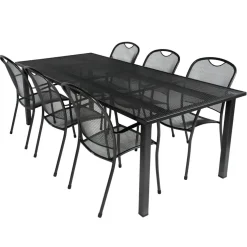 ENGARDEN by Kettler Strek 220 Kos 6 tuinset antraciet