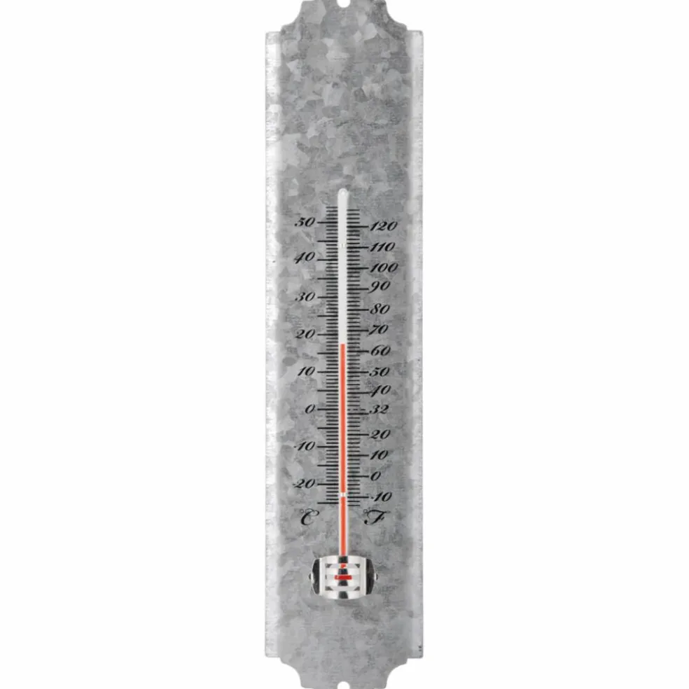 Esschert Design Thermometer Oud Zink S