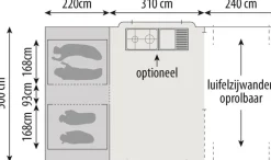 Europa Camper Sunrider XL EPS Deluxe vouwwagen