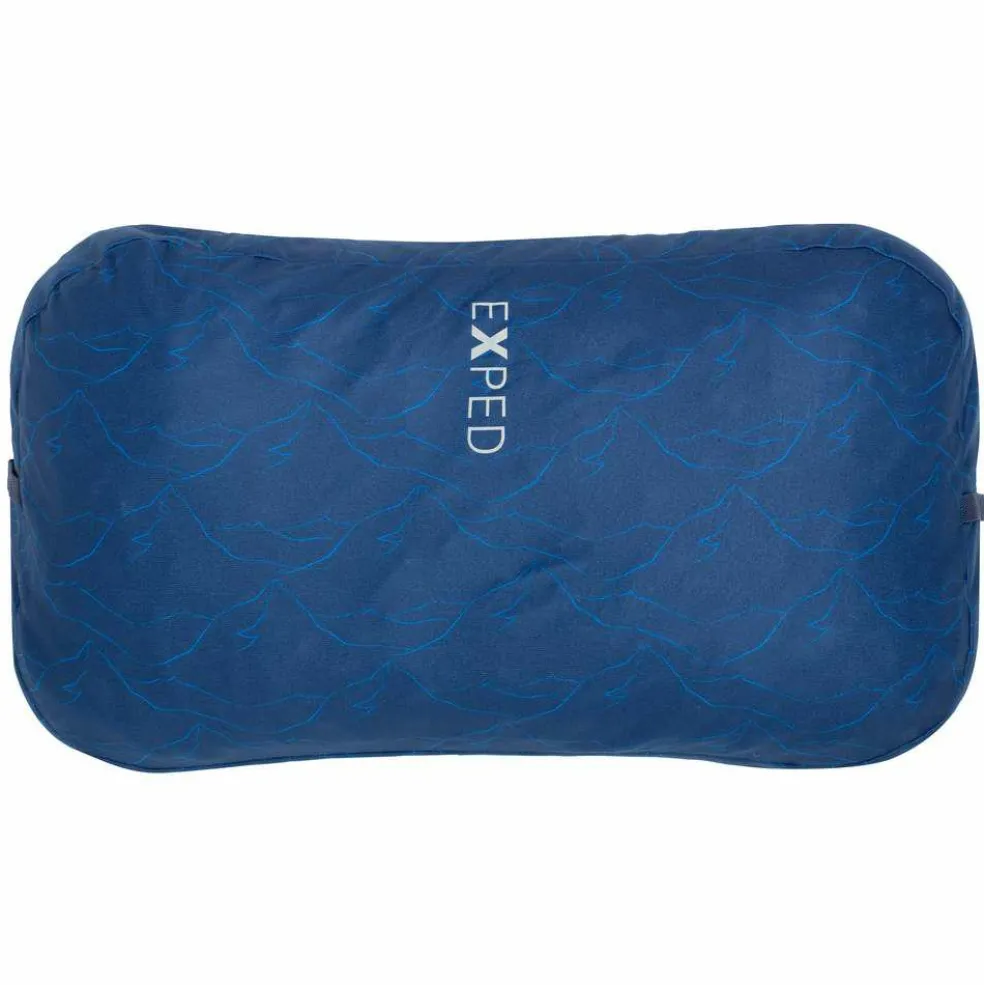 Exped Rem Pillow L reiskussen blue mountain print