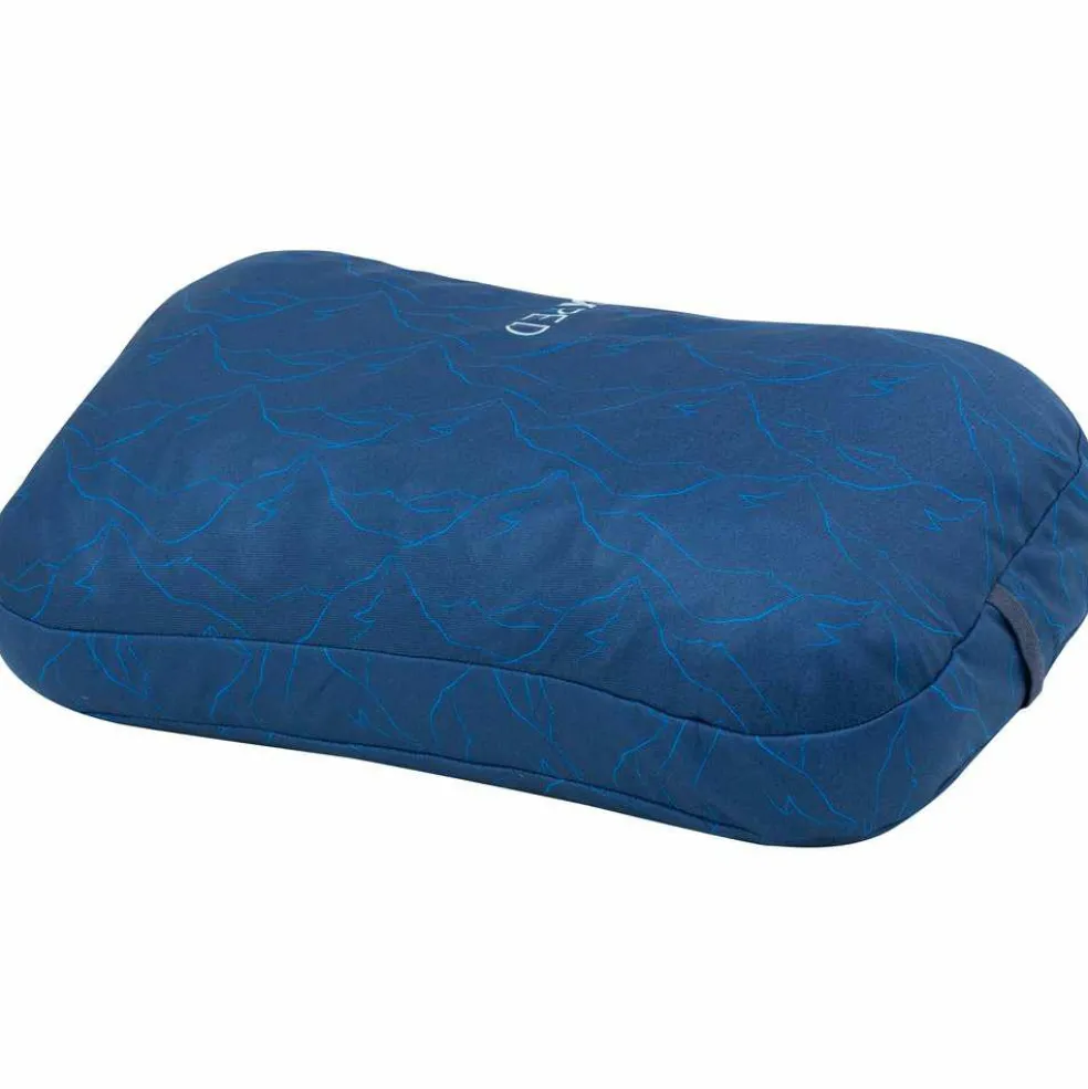 Exped Rem Pillow L reiskussen blue mountain print
