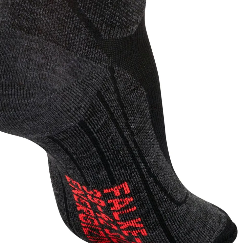 Falke SK Compression Energy skisokken dames black neon red