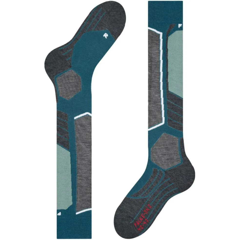 Falke SK2 Intermediate skisokken dames lagoon