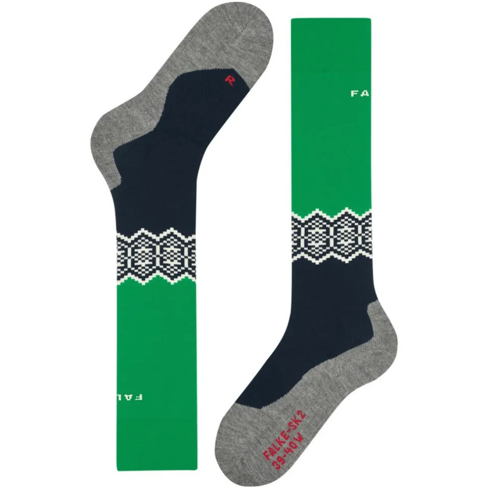 Falke SK2 Intermediate skisokken heren space blue