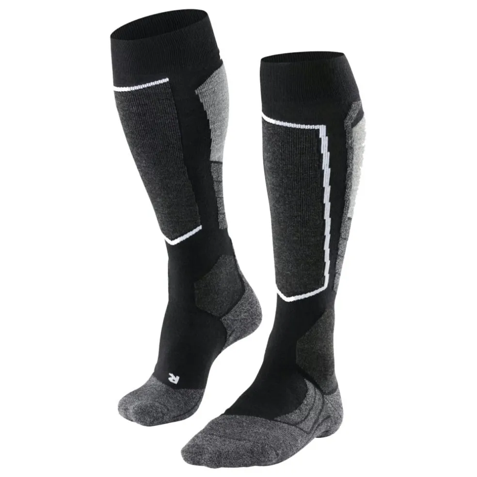Falke SK2 Intermediate skisokken heren black mix