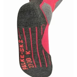 Falke SK2 Intermediate skisokken junior rose