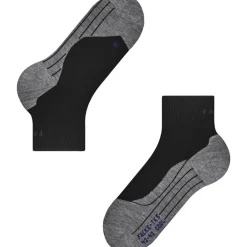 Falke TK5 Cool Short wandelsokken heren black mix