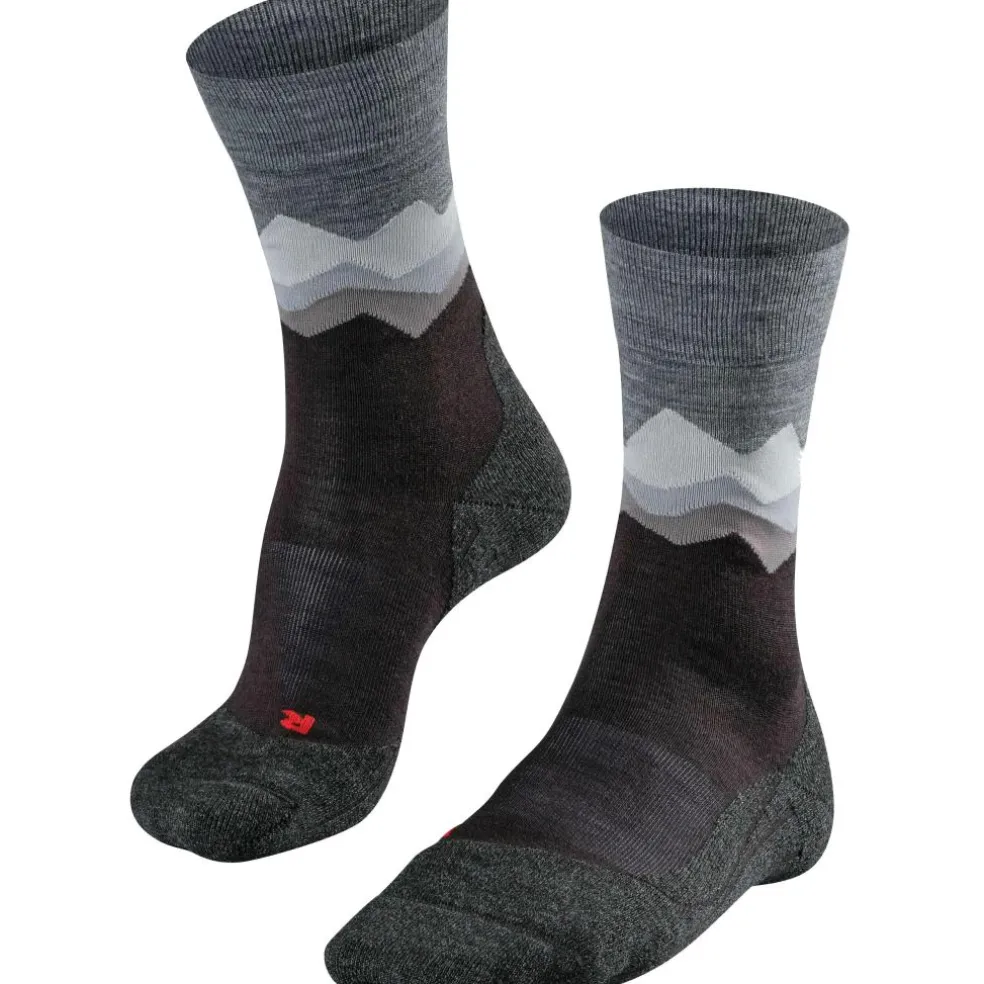 Falke TK2 Crest wandelsokken heren black