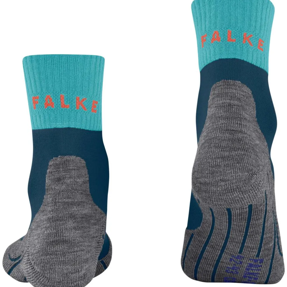 Falke TK2 Explore Cool Short wandelsokken dames blue pond