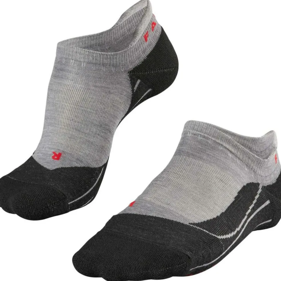 Falke TK5 Invisible wandelsokken dames light grey
