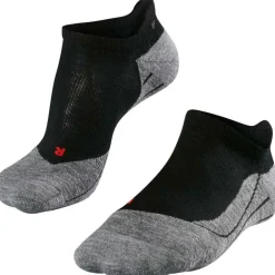 Falke TK5 Invisible wandelsokken heren black mix