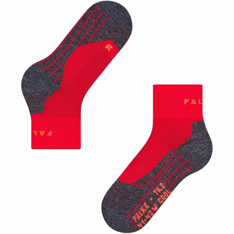 Falke TK2 Short Cool wandelsokken dames rose