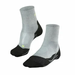 Falke TK2 Short Cool wandelsokken heren light grey
