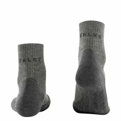 Falke TK2 Short Wool wandelsokken heren kitt mouline