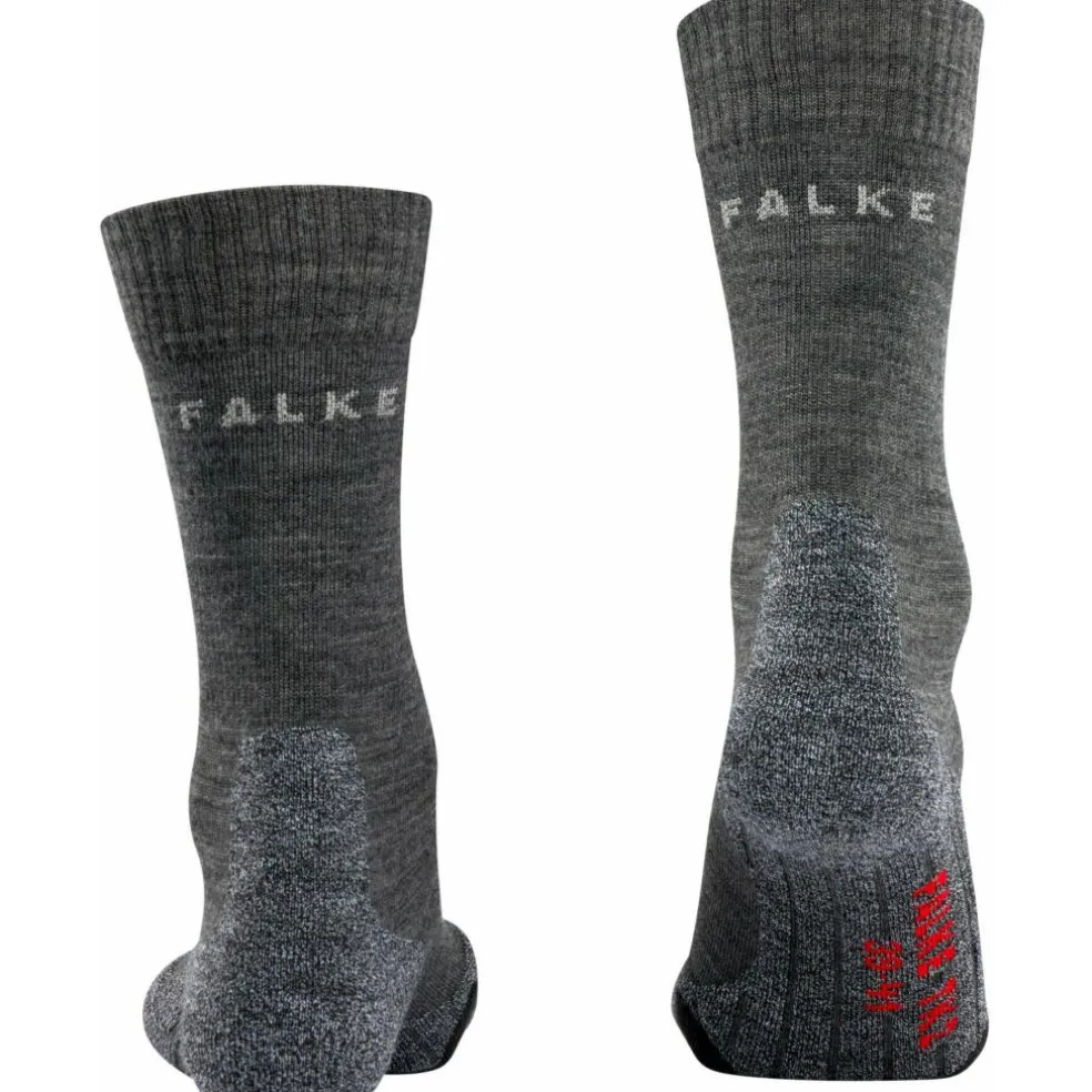 Falke TK2 wandelsokken dames asphalt melange