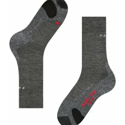 Falke TK2 wandelsokken dames asphalt melange