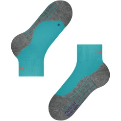Falke TK5 Wander Cool Short wandelsokken dames turquoise