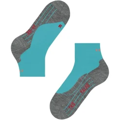 Falke TK5 Wander Short wandelsokken dames turquoise