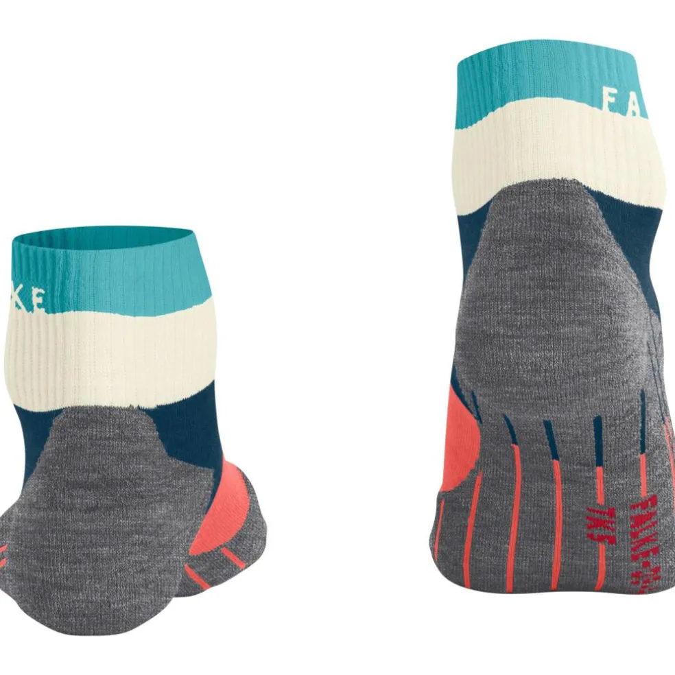 Falke TK5 Wander Short wandelsokken dames blue pond