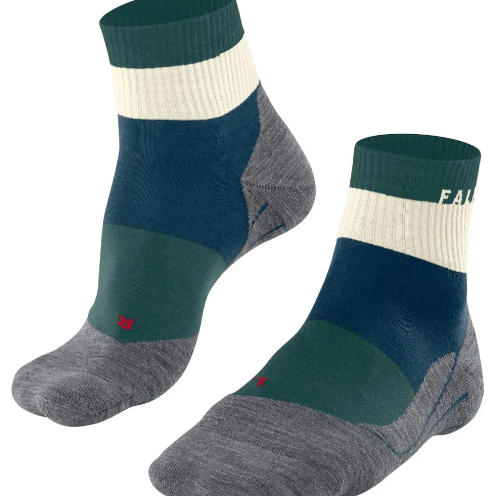 Falke TK5 Wander Short wandelsokken heren peacock