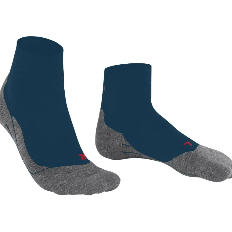 Falke TK5 Wander Short wandelsokken heren blue pond