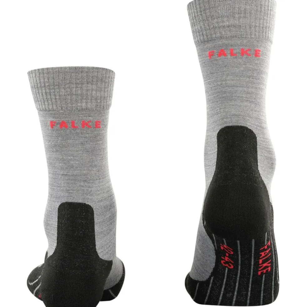 Falke TK5 Wander wandelsokken heren light grey