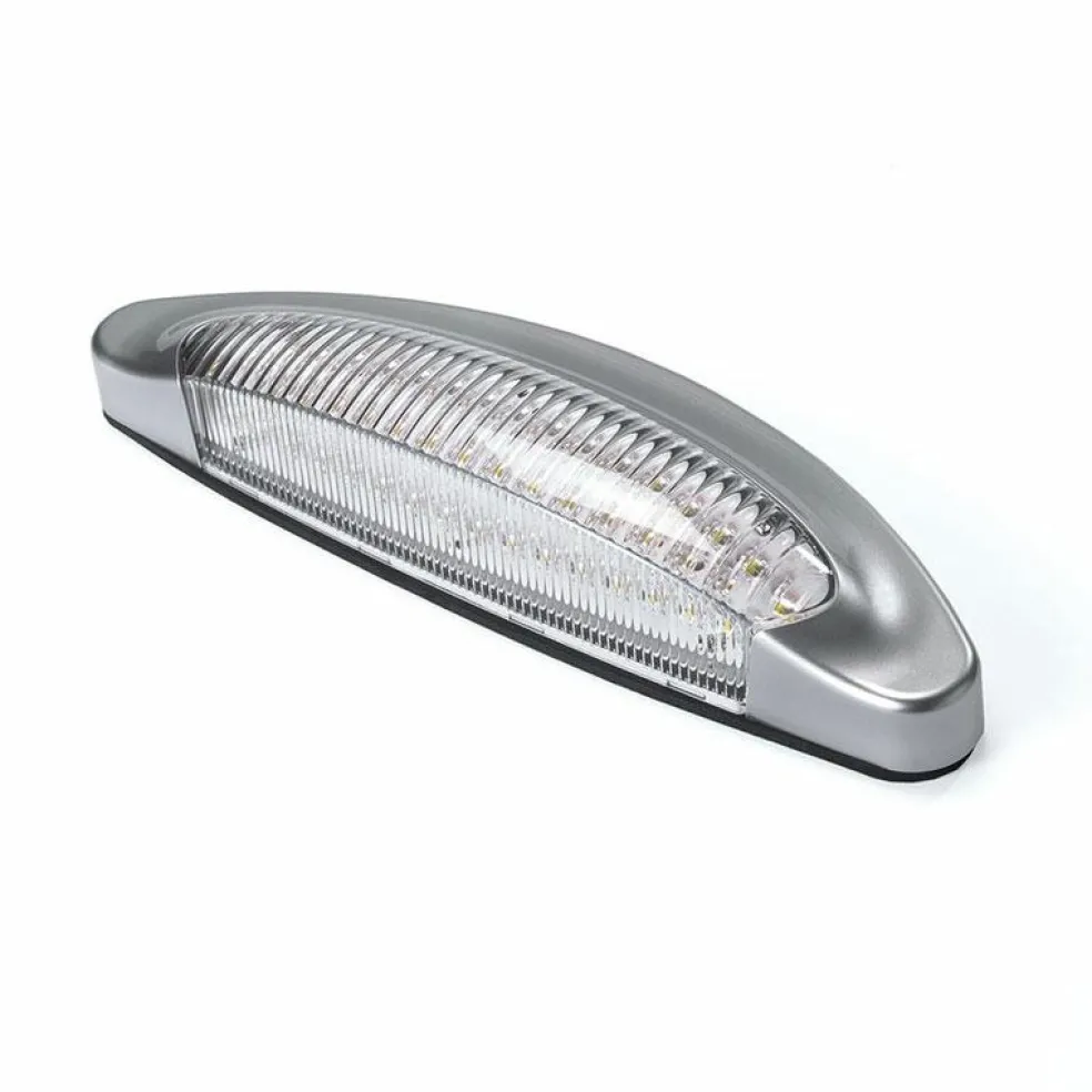Fawo led voortentverlichting zilver met 48leds 12 volt 4 watt