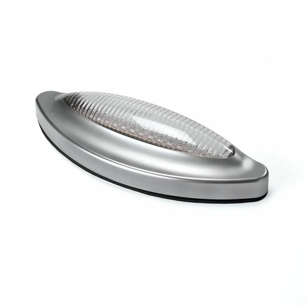 Fawo led voortentverlichting zilver met 48leds 12 volt 4 watt