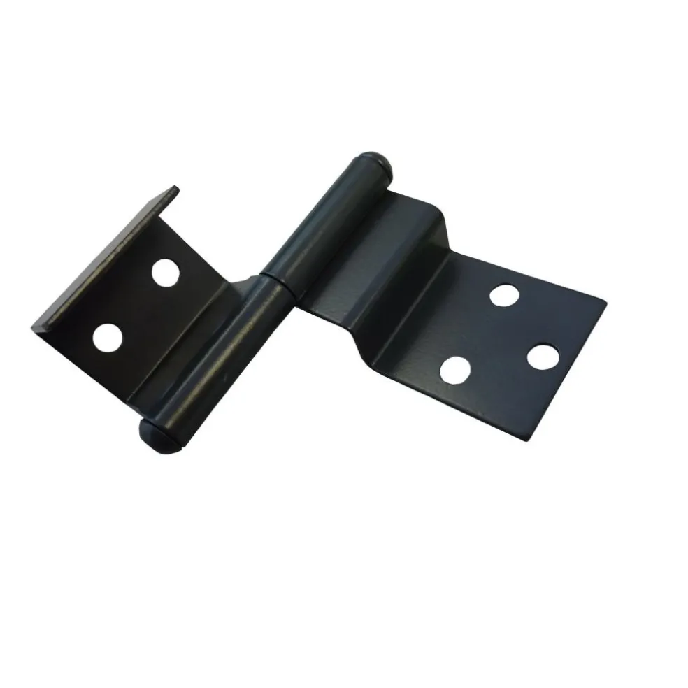 Fawo Linksdraaiend deurprofiel scharnier donkergrijs per 2 stuks