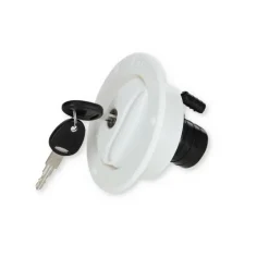 Fawo Watervuldop met slot kort wit