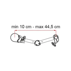 Fiamma Bike-Block Pro D1 fietsklem black