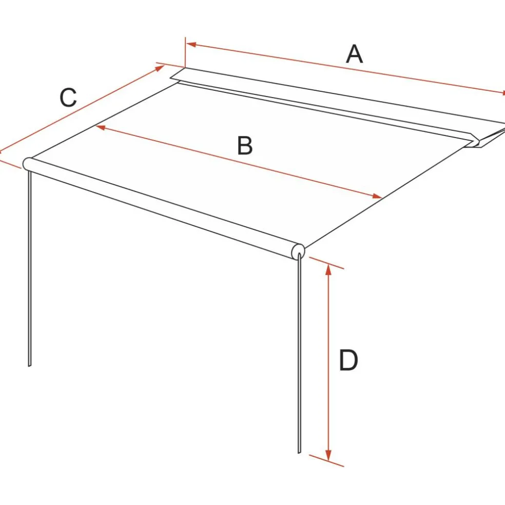 Fiamma CaravanStore 500 XL zakluifel - Royal Grey