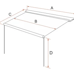 Fiamma CaravanStore 440 XL zakluifel - Royal Grey