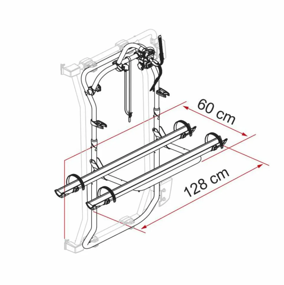 Fiamma Carry-Bike Frame fietsendrager black