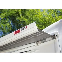 Fiamma F45 L 500 cassetteluifel polar white - Royal Grey