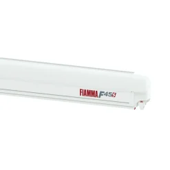 Fiamma F45 S 260 cassetteluifel polar white - Royal Grey
